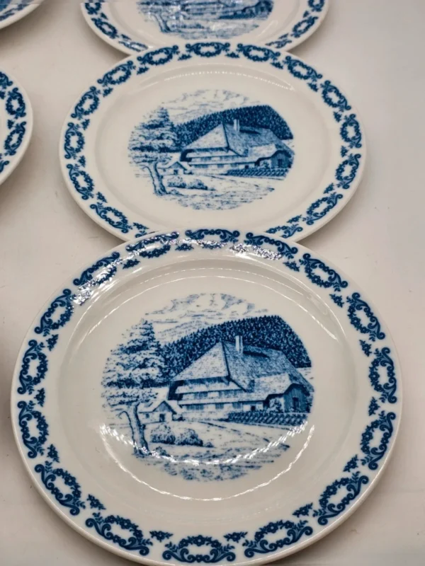 zestaw talerzy Johann kronester Bavaria Rustika 8 sztuk