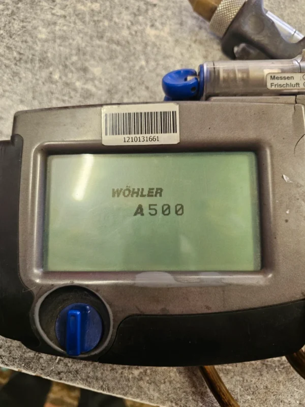 Wöhler A500 analizator spalin miernik z sondą