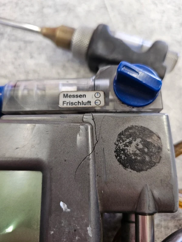 Wöhler A500 analizator spalin miernik z sondą