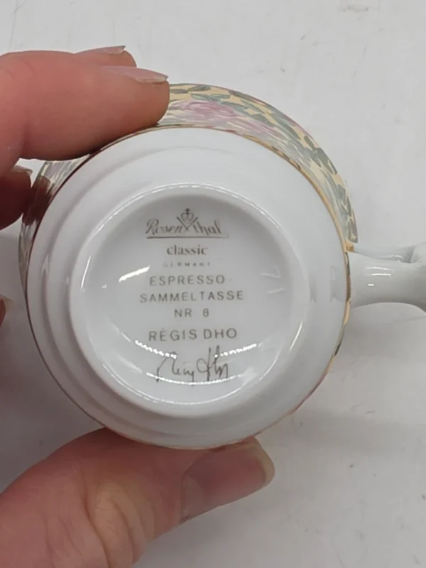 Rosenthal Classic Vogelparadies filiżanka espresso ze spodkiem Niemcy