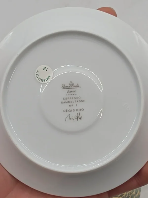 Rosenthal Classic Vogelparadies filiżanka espresso ze spodkiem Niemcy