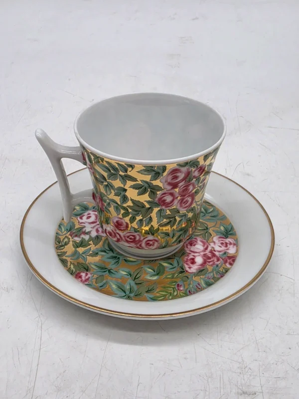 Rosenthal Classic Vogelparadies filiżanka espresso ze spodkiem Niemcy