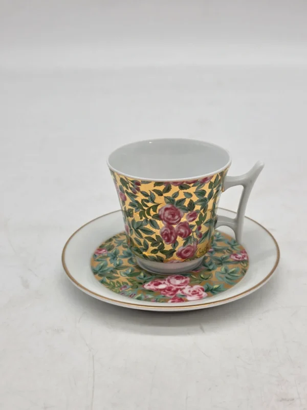 Rosenthal Classic Vogelparadies filiżanka espresso ze spodkiem Niemcy