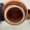 Niemiecki zestaw Ceramiczny dzbanek + 6 czarek relief winogrona vintage