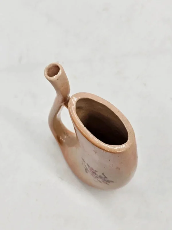 Kubek ceramiczny z Rurką Krynica pamiątkowy 15 cm