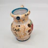 Ceramiczny dzbanek Dekoracyjny włoski ręcznie malowany folk 15 cm