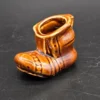 Miniaturowy But ceramiczny Fackelmann – brązowe szkliwo retro