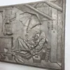 Metalowa plakieta ścienna Der arme Poet relief 22x29 cm