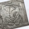 Metalowa plakieta ścienna Der arme Poet relief 22x29 cm