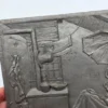 Metalowa plakieta ścienna Der arme Poet relief 22x29 cm