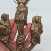 Religijna plakieta ścienna Ukrzyżowanie Jezus Maryja Jan 22x12