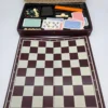 Traveller’s Club Collection zestaw gier podróżnych szachy domino karty