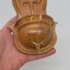 Kropielnica ścienna ceramiczna krzyż vintage ręcznie zdobiona 20 cm