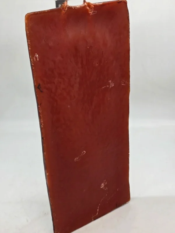Płaskorzeźba ścienna z wosku winiarz winobranie dekoracja 47x20 cm