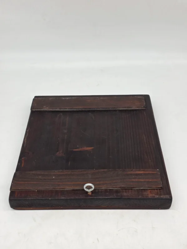 Obraz religijny Ex Voto 1836 malowany na drewnie w starej drewnianej ramie
