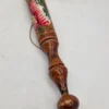 Duży ozdobny ołówek drewniany 48 cm ręcznie malowany dekoracja do powieszenia