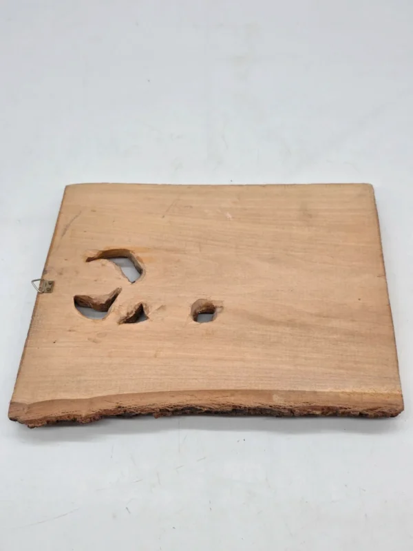 Płaskorzeźba z różami dekoracja ścienna 19x25 cm rustykalna