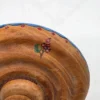 Drewniana patera na nodze ręcznie malowana 25 cm folk vintage