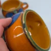 Carstens Tönnieshof W Germany komplet bowle 5 kubków