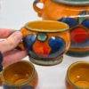 Carstens Tönnieshof W Germany komplet bowle 5 kubków