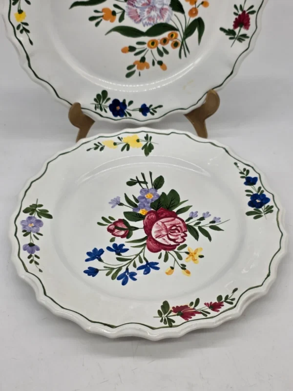 Komplet 2 włoskich talerzy dekoracyjnych Costa 27 cm