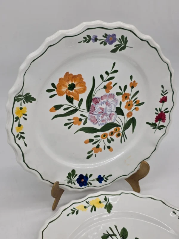 Komplet 2 włoskich talerzy dekoracyjnych Costa 27 cm