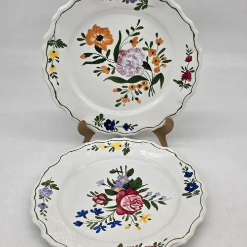 Komplet 2 włoskich talerzy dekoracyjnych Costa 27 cm
