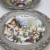 Porcelanowy Talerz Ścienny Bareuther Waldsassen Bavaria Sygnatura