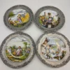 Porcelanowy Talerz Ścienny Bareuther Waldsassen Bavaria Sygnatura