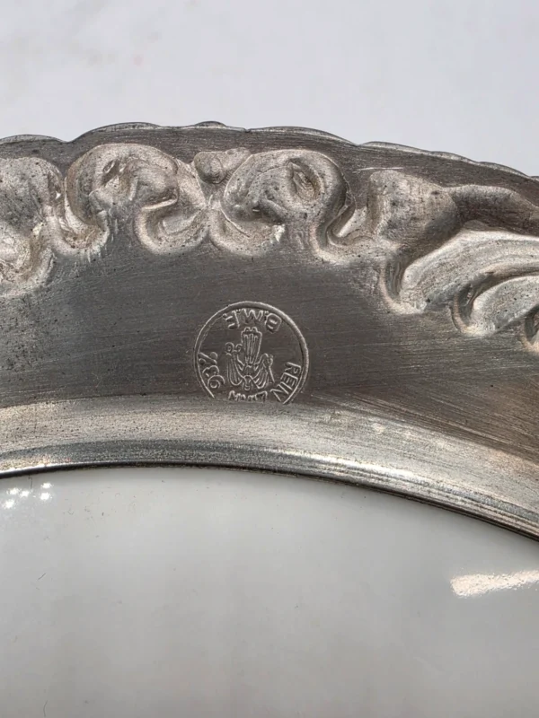 Porcelanowy Talerz Ścienny Bareuther Waldsassen Bavaria Sygnatura