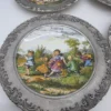 Porcelanowy Talerz Ścienny Bareuther Waldsassen Bavaria Sygnatura