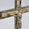 Krzyż stojący crucyfiks masa perłowa Niemcy 29 cm Arma Christi