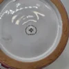 Włoski zestaw ceramiczny pojemnik z podstawką ręcznie malowany kogut