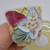 Kolekcjonerska filiżanka ze spodkiem porcelana relief Zum Andenken pamiątkowa