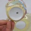 Kolekcjonerska filiżanka ze spodkiem porcelana relief Zum Andenken pamiątkowa