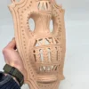 Dekoracyjna płaskorzeźba ścienna amfora terakota ażur 38x22 cm