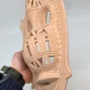 Dekoracyjna płaskorzeźba ścienna amfora terakota ażur 38x22 cm