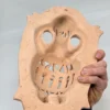 Dekoracyjna płaskorzeźba ścienna amfora terakota ażur 38x22 cm