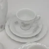 Eschenbach Bavaria serwis kawowy porcelana 4 os kwiaty 14 elementów