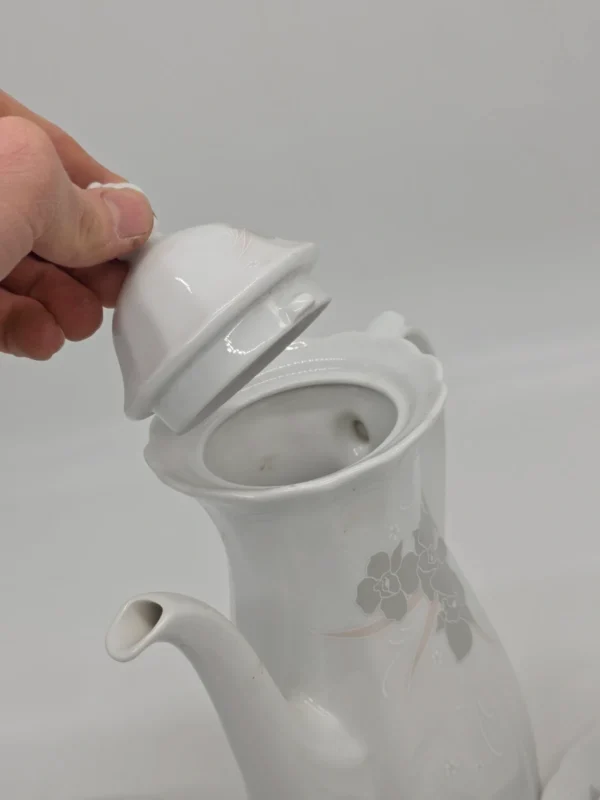 Eschenbach Bavaria serwis kawowy porcelana 4 os kwiaty 14 elementów