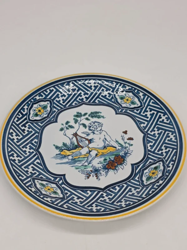 Villeroy Boch Haarlem talerz dekoracyjny unikat 1976 cherub 24 cm