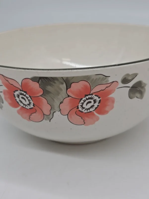 Miska salaterka Winterling W-Germany handdekoriert kwiaty 19 cm retro