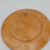 Talerz drewniany ozdobny ręcznie malowany pejzaż folk art vintage 24 cm