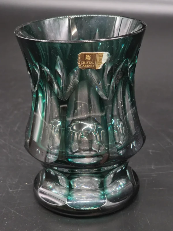 Kryształowa szklanka WMF Cristal Cabinet szmaragdowa 12,5 cm