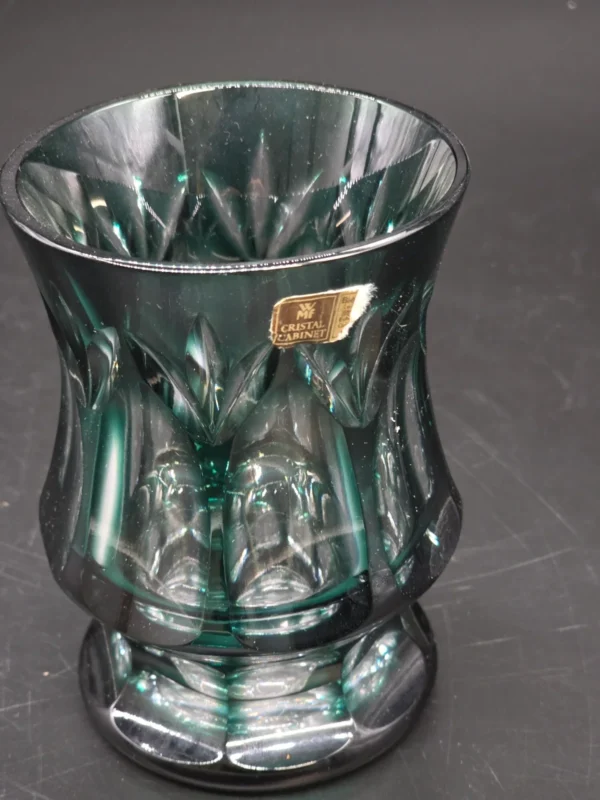 Kryształowa szklanka WMF Cristal Cabinet szmaragdowa 12,5 cm