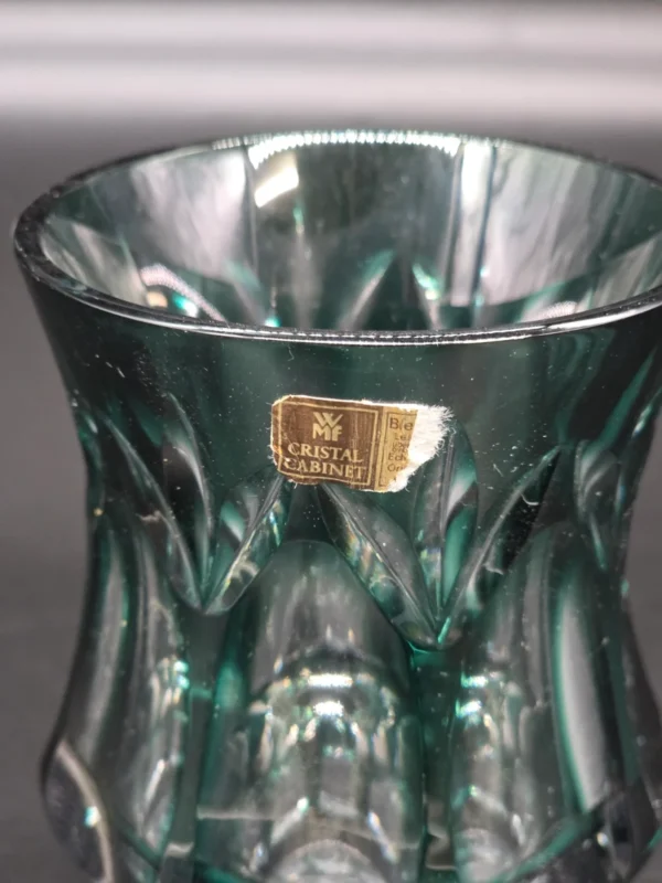 Kryształowa szklanka WMF Cristal Cabinet szmaragdowa 12,5 cm