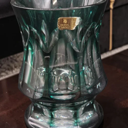 Kryształowa szklanka WMF Cristal Cabinet szmaragdowa 12,5 cm