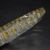 Owalna patera ceramiczna z ptakami ręcznie malowana 31 cm