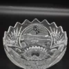 Misa szklana owocarka z mrożonym motywem owoców 26 cm