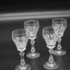 Kieliszki kryształowe Cristal d'Arques France zestaw 4 sztuki
